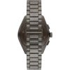Montre homme Emporio Armani Claudio 43 mm réf. AR11481, cadran bleu, mouvement quartz chronographe – vue de trois-quarts