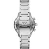 Montre homme Emporio Armani Diver Sophistiqué 43 mm réf. AR11500, cadran vert, bracelet acier – vue de trois-quarts