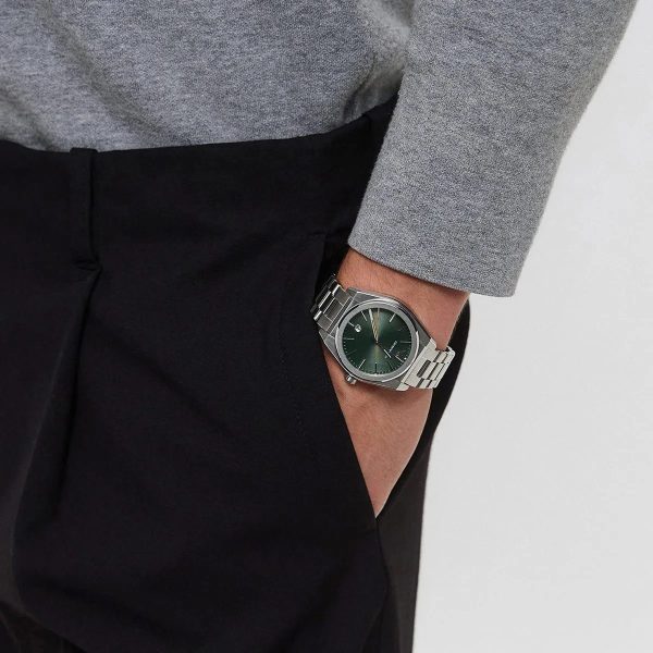 Montre homme Emporio Armani Federico réf. AR11621, chronographe quartz, boîtier 42 mm, acier inoxydable – vue principale, Horlova Maroc