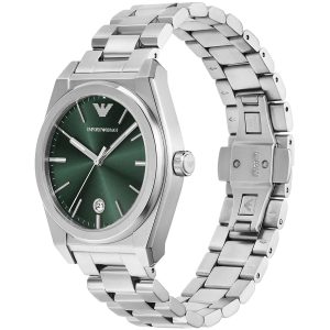 Montre homme Emporio Armani Federico réf. AR11621, chronographe quartz, boîtier 42 mm, acier inoxydable – deuxième vue