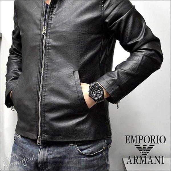 Montre homme Emporio Armani Ip Tazio réf. AR1979, mouvement quartz, boîtier 46 mm, acier inoxydable, verre minéral – troisième vue
