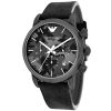 Montre homme Emporio Armani Luigi réf. AR1816, chronographe quartz, boîtier 46 mm, cuir – vue principale, Horlova Maroc