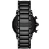 Montre homme Emporio Armani Luigi Finition Céramique réf. AR1509, chronographe quartz, boîtier 43 mm, céramique – quatrième vue