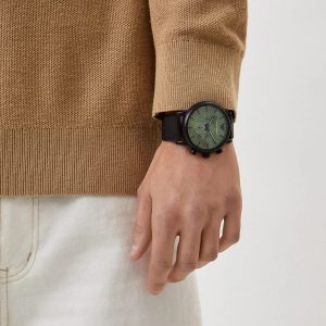 Montre homme Emporio Armani Luigi Modernité réf. AR11470, chronographe quartz, boîtier 43 mm – deuxième vue