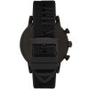 Montre homme Emporio Armani Luigi Xlarge 46 mm réf. AR11024, cadran noir – vue de trois-quarts