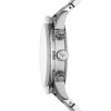 Montre homme Emporio Armani Mario 43 mm réf. AR11241, cadran noir, bracelet acier – vue de trois-quarts