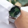 Montre homme Emporio Armani Minimalist réf. AR11578, mouvement quartz, boîtier 42 mm, acier inoxydable – vue principale, Horlova Maroc