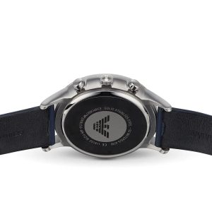 Montre homme Emporio Armani Renato réf. AR11216, mouvement quartz, boîtier 43 mm, cuir – deuxième vue