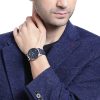 Montre homme Emporio Armani Renato réf. AR11216, mouvement quartz, boîtier 43 mm, cuir – troisième vue