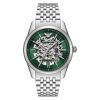 Montre homme Emporio Armani Skeleton 43 mm réf. AR60091, cadran vert, mouvement automatique – vue de face | Horlova Maroc