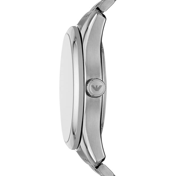 Montre homme Emporio Armani Skeleton 43 mm réf. AR60091, cadran vert, mouvement automatique – autre angle