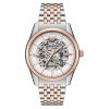 Montre homme Emporio Armani Skeleton 43 mm réf. AR60093, cadran noir, mouvement automatique – vue de face | Horlova Maroc