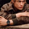Montre homme Emporio Armani World Explorer réf. AR11638, mouvement quartz, boîtier 42 mm, silicone – vue principale, Horlova Maroc