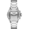 Montre homme Emporio Armani World Explorer réf. AR11722, chronographe quartz, boîtier 43 mm, acier inoxydable, étanche 100 m – quatrième vue