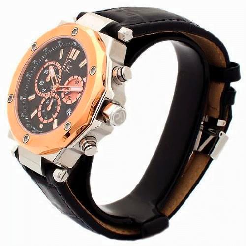 Montre homme Gc réf. X72005G2S, mouvement quartz, acier inoxydable, verre saphir – deuxième vue