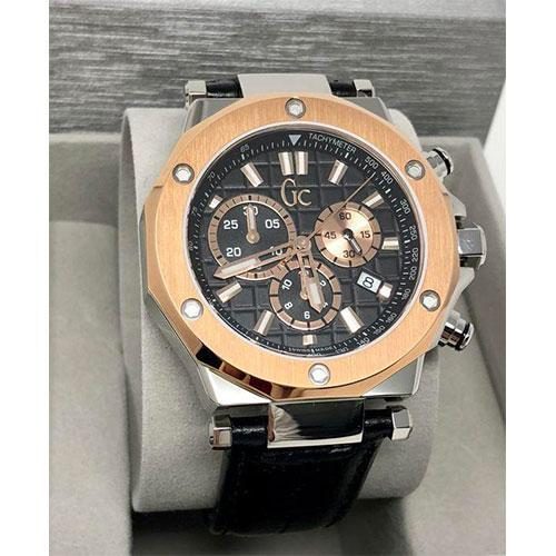 Montre homme Gc réf. X72005G2S, mouvement quartz, acier inoxydable, verre saphir – troisième vue