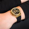 Montre homme Guess réf. GW0256L1, mouvement quartz, boîtier 39 mm, acier inoxydable, silicone – deuxième vue