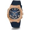 Montre homme Guess réf. GW0571G2, mouvement quartz, boîtier 42 mm, silicone, étanche 50 m – quatrième vue