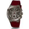 Montre homme Guess réf. GW0571G4, mouvement quartz, boîtier 42 mm, silicone, verre minéral, étanche 50 m – troisième vue