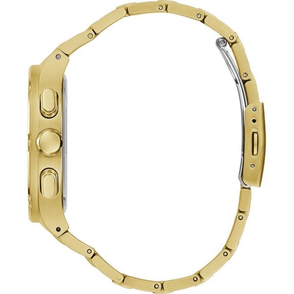Montre homme Guess réf. GW0572G2, mouvement quartz, boîtier 42 mm, acier inoxydable – troisième vue