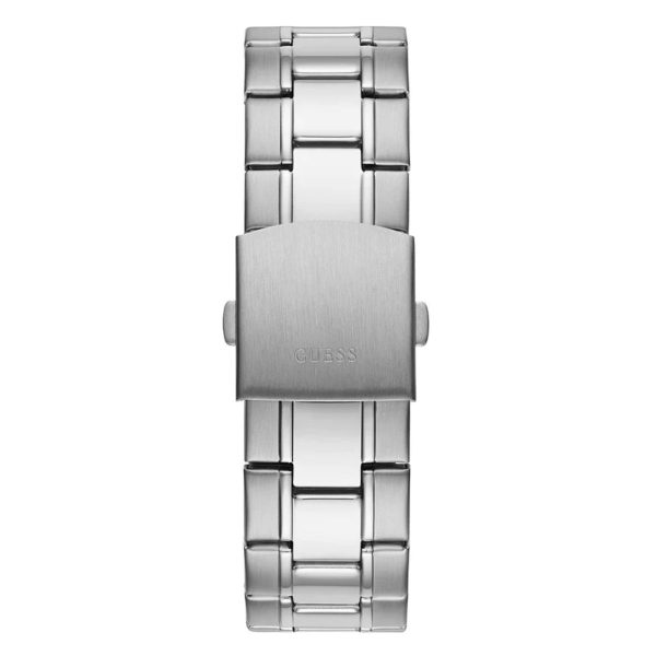 Montre homme Guess réf. GW0056G2, boîtier 43 mm, acier inoxydable, verre minéral – troisième vue