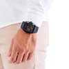 Montre homme Guess réf. GW0499G1, mouvement quartz, boîtier 43 mm, silicone – troisième vue