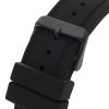 Montre homme Guess réf. GW0263G4, mouvement quartz, boîtier 44 mm, acier inoxydable, silicone, verre minéral – quatrième vue
