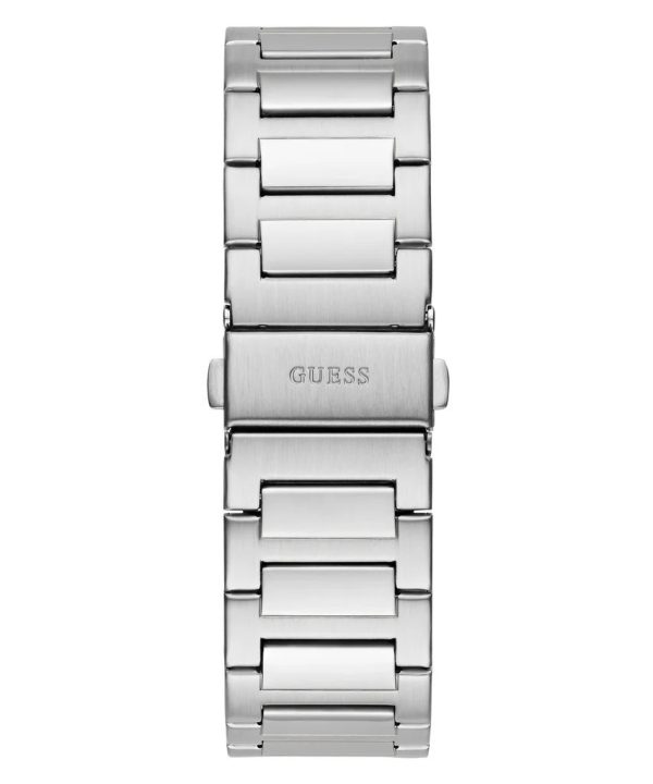 Montre homme Guess 44 mm réf. GW0789G1, cadran vert, mouvement quartz – vue de trois-quarts