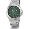 Montre homme Guess 44 mm réf. GW0789G1, cadran vert, mouvement quartz, montre-bracelet Guess – vue rapprochée