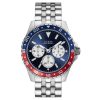 Montre homme Guess réf. W1107G2, chronographe quartz, boîtier 44 mm, acier inoxydable – vue principale, Horlova Maroc