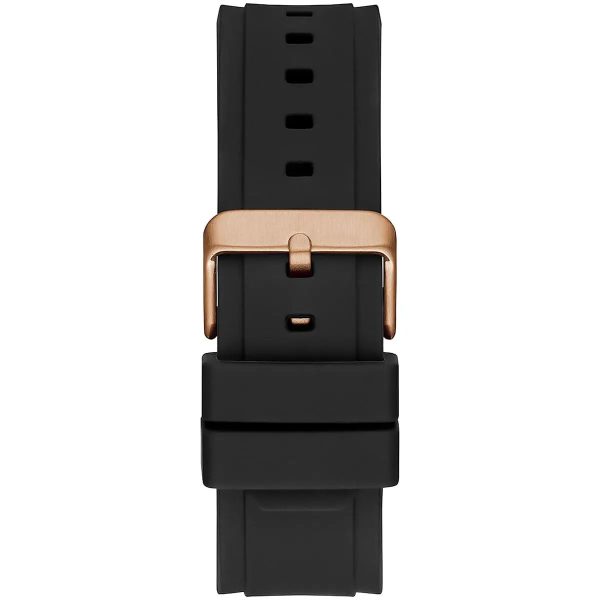 Montre homme Guess réf. GW0423G5, mouvement quartz, boîtier 46 mm, silicone, caoutchouc, étanche 50 m – quatrième vue