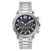 Montre homme Guess réf. GW0539G1, chronographe quartz, boîtier 46 mm, acier inoxydable, verre minéral – vue principale, Horlova Maroc