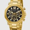 Montre homme Guess réf. GW0539G2, chronographe quartz, boîtier 46 mm, acier inoxydable – deuxième vue