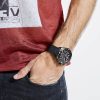 Montre homme Guess réf. W1168G3, mouvement quartz, boîtier 47 mm, caoutchouc, étanche 100 m – vue principale, Horlova Maroc