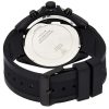 Montre homme Guess réf. W1168G3, mouvement quartz, boîtier 47 mm, caoutchouc, étanche 100 m – troisième vue
