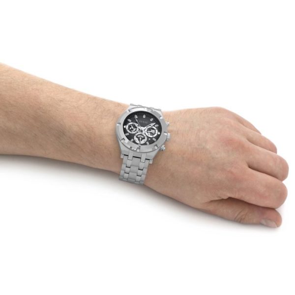 Montre homme Guess Continental réf. GW0260G1, boîtier 44 mm, acier inoxydable – deuxième vue