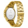 Montre homme Guess Emperor 44 mm réf. GW0849G2, cadran vert, bracelet acier, mouvement quartz – autre angle