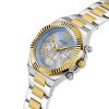 Montre homme Guess Equity 44 mm réf. GW0703G3, cadran bleu, mouvement quartz – autre angle
