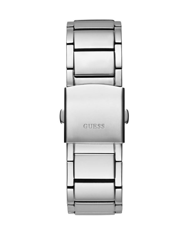 Montre homme Guess réf. GW0624G1, chronographe quartz, acier inoxydable – troisième vue – Horlova Maroc