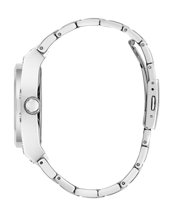 Montre homme Guess réf. GW0624G1, chronographe quartz, acier inoxydable – quatrième vue – Horlova Maroc