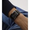 Montre homme Guess Maillé 34 mm réf. GW0898G3, cadran noir, bracelet maille milanaise – autre angle