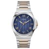 Montre homme Guess Multicolore 44 mm réf. GW0789G4, cadran bleu, bracelet acier, mouvement quartz – vue de face | Horlova Maroc