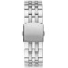Montre homme Guess Odyssey 44 mm réf. W1107G1, cadran noir, bracelet acier – vue de trois-quarts