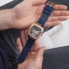 Montre homme Guess Phoenix réf. GW0202G4, mouvement quartz, boîtier 43 mm, silicone – deuxième vue