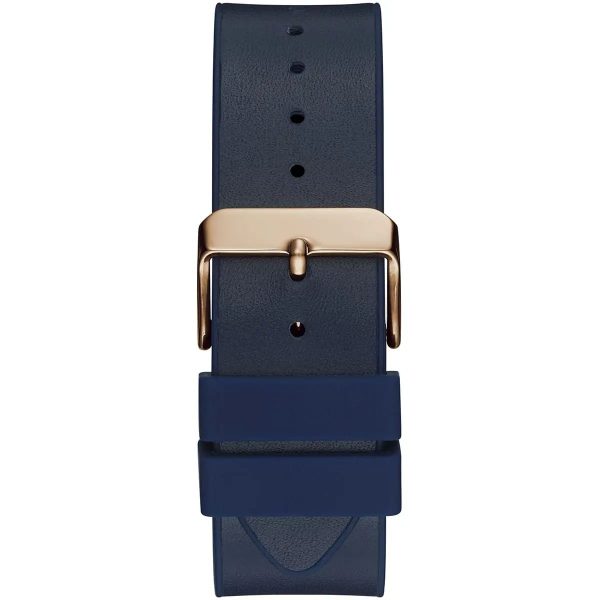 Montre homme Guess Phoenix réf. GW0202G4, mouvement quartz, boîtier 43 mm, silicone – quatrième vue