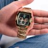Montre homme Guess Phoenix réf. GW0456G3, mouvement quartz, acier inoxydable – troisième vue