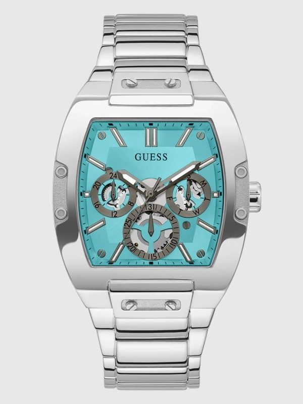 Montre homme Guess Phoenix réf. GW0456G4, mouvement quartz – deuxième vue – Horlova Maroc, paiement à la livraison