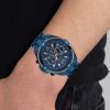 Montre homme Guess Surge réf. W1258G3, chronographe quartz, boîtier 46 mm, acier inoxydable – vue principale, Horlova Maroc
