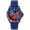Montre homme Guess réf. W1108G1, mouvement quartz, acier inoxydable, silicone – vue principale, Horlova Maroc