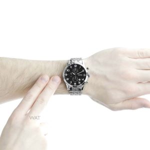 Montre homme Hugo Boss réf. 1512446, chronographe quartz, acier inoxydable – deuxième vue – Horlova Maroc